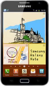 Смартфон Samsung Galaxy Note GT-N7000 Blue - Ленинск-Кузнецкий