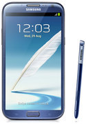Смартфон Samsung Samsung Смартфон Samsung Galaxy Note II GT-N7100 16Gb синий - Ленинск-Кузнецкий