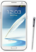 Смартфон Samsung Samsung Смартфон Samsung Galaxy Note II GT-N7100 16Gb (RU) белый - Ленинск-Кузнецкий